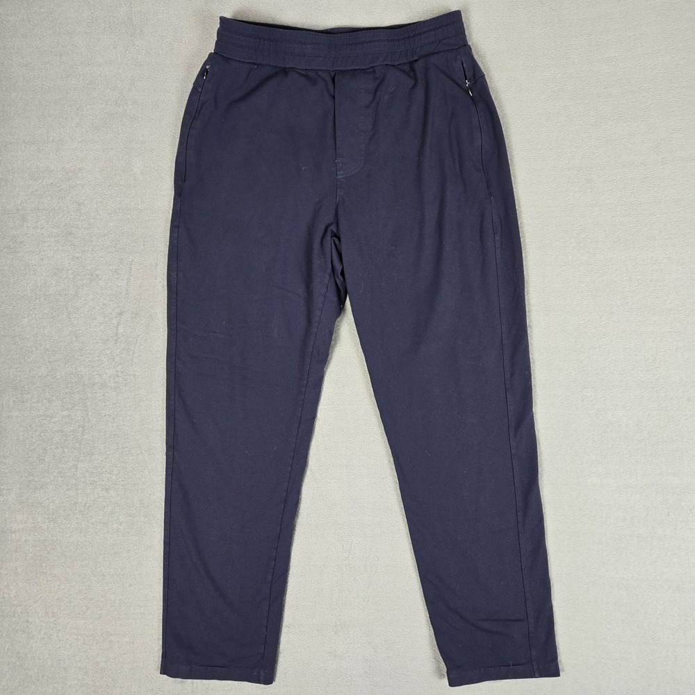 Public Rec All Day Every Day Pants Mens 32x30 Blue Polyester Chino Commuter
